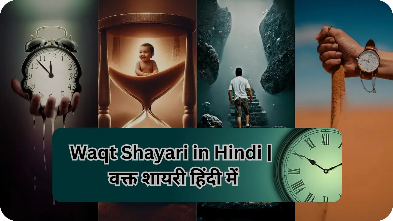 Waqt Shayari in Hindi